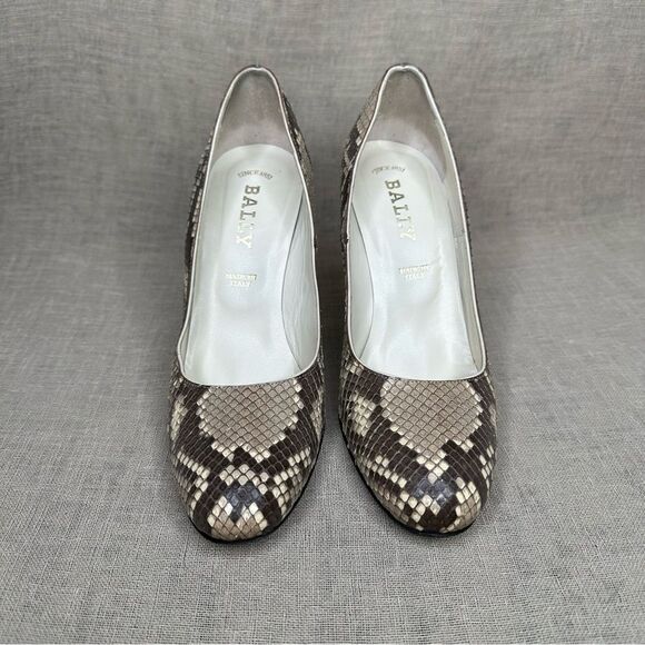 VTG Bally Snakeskin Pumps - Picture 2 of 7